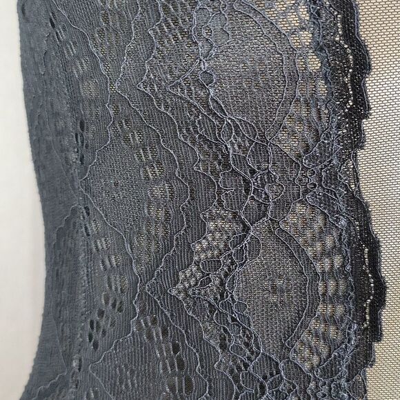 BLACK  LACE SEE THRU BODYSUIT SP‎ - Picture 4 of 9